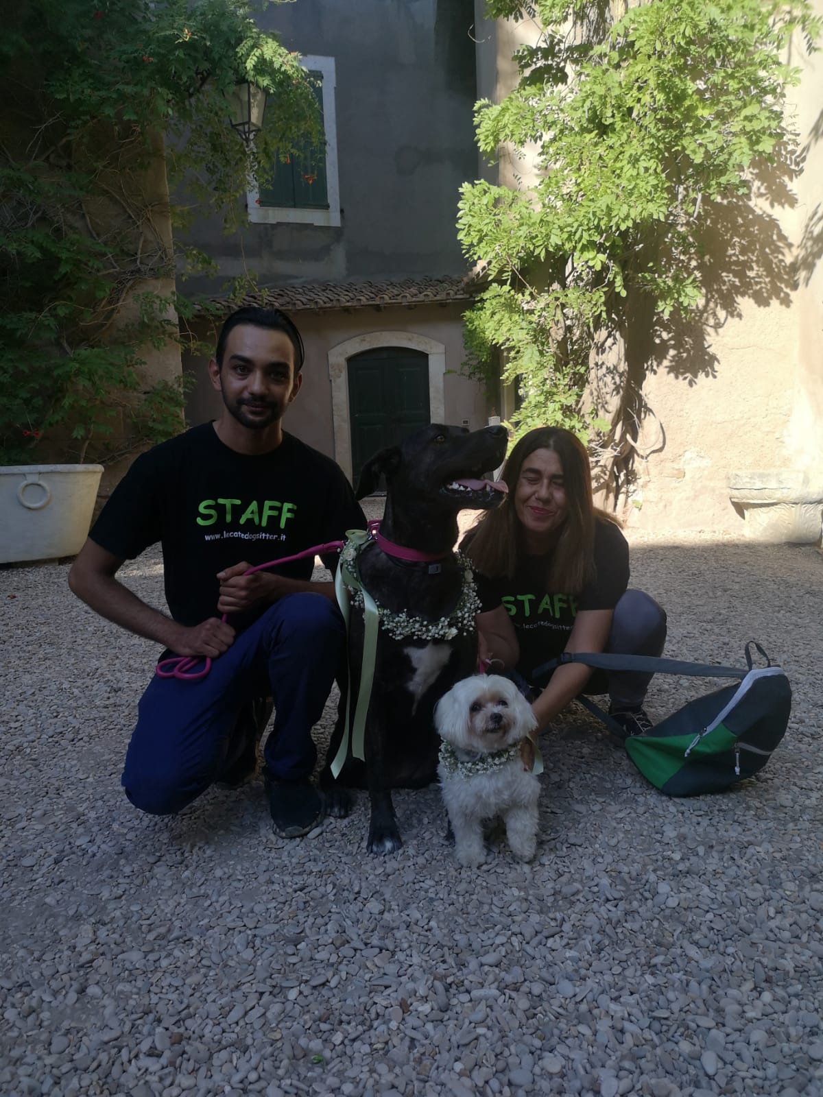 Wedding Dog Sitting: Demetra, Pallina, Tata Loredana e Tato Marouene